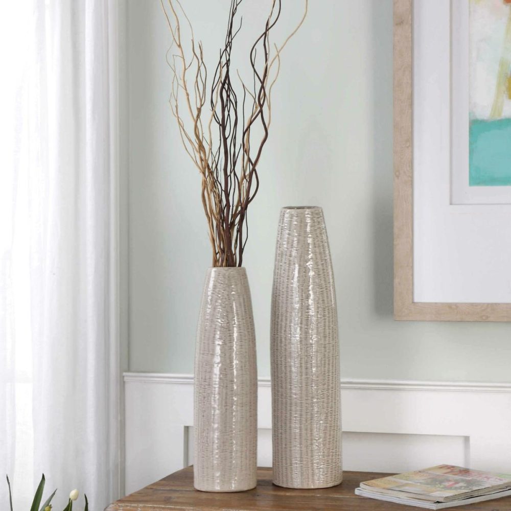 Vases-Urns-Finials |  Sara Vases, S/2