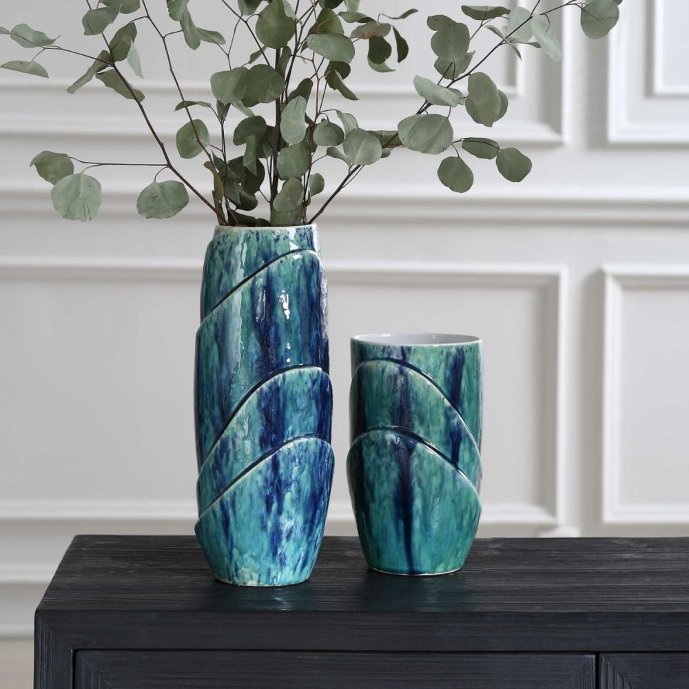 Vases-Urns-Finials |  Tranquil Duo, Vases, S/2