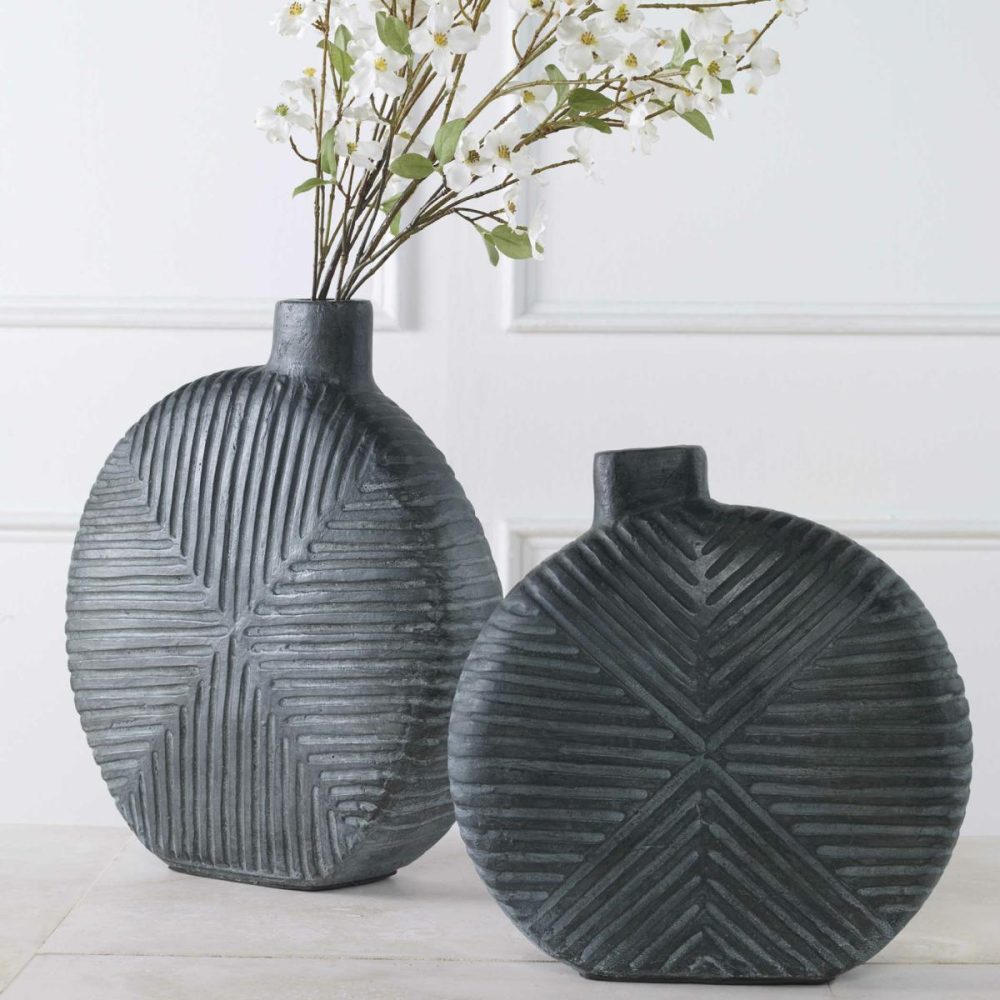 Vases-Urns-Finials |  Viewpoint Vases, S/2