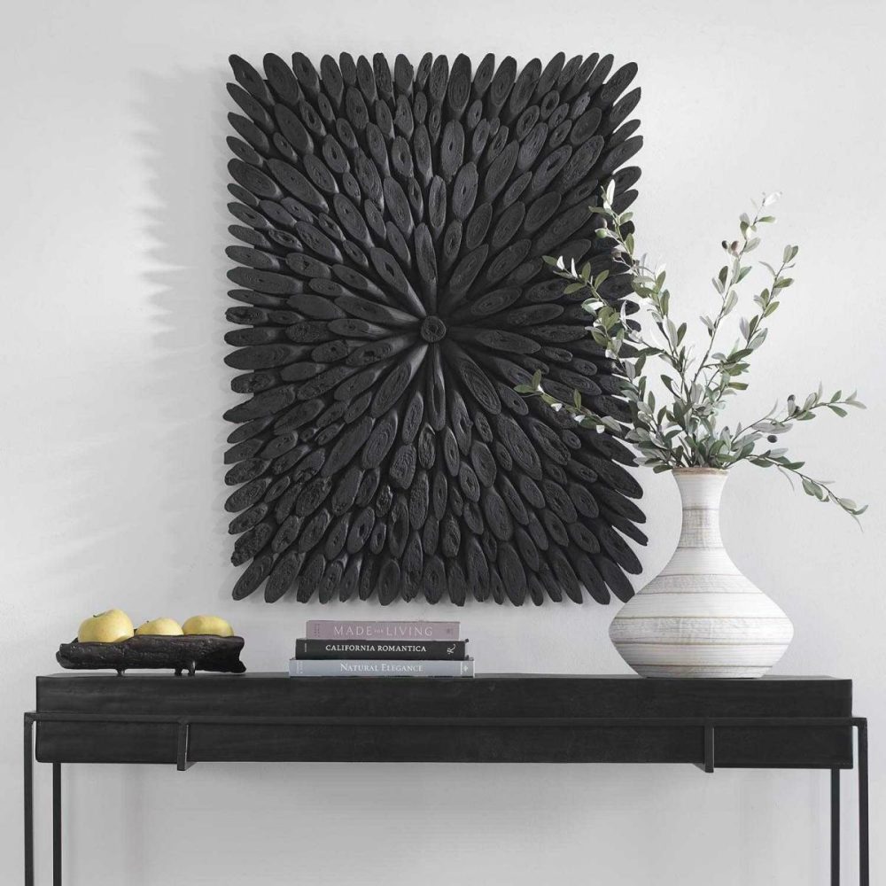 Wood Wall Decor |  Bahama Wood Wall Decor, Black