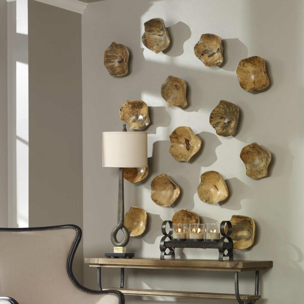 Wood Wall Decor |  Tamarine Wood Wall Decor, S/3