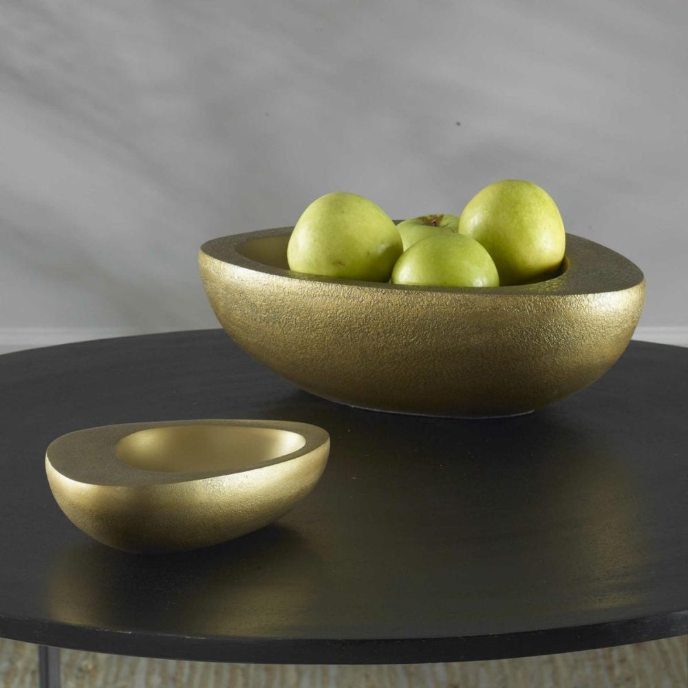 Bowls-Trays |  Ovate Bowls, S/2