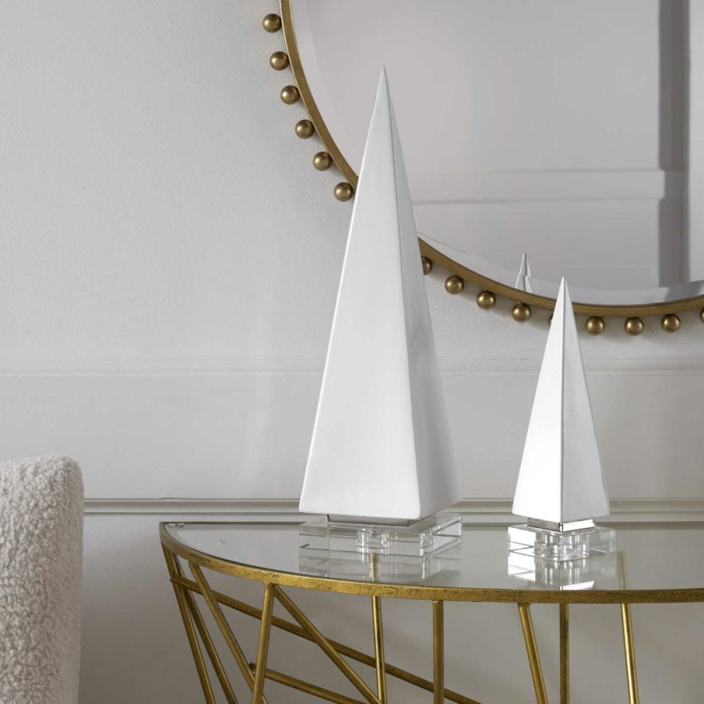 Sculptures |  Great Pyramids, White, S/2