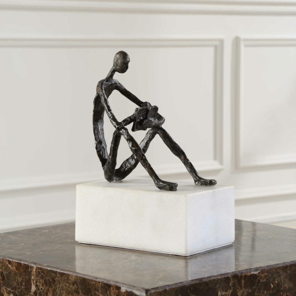 Sculptures |  Sit Back, Relax And Read, Sculpture