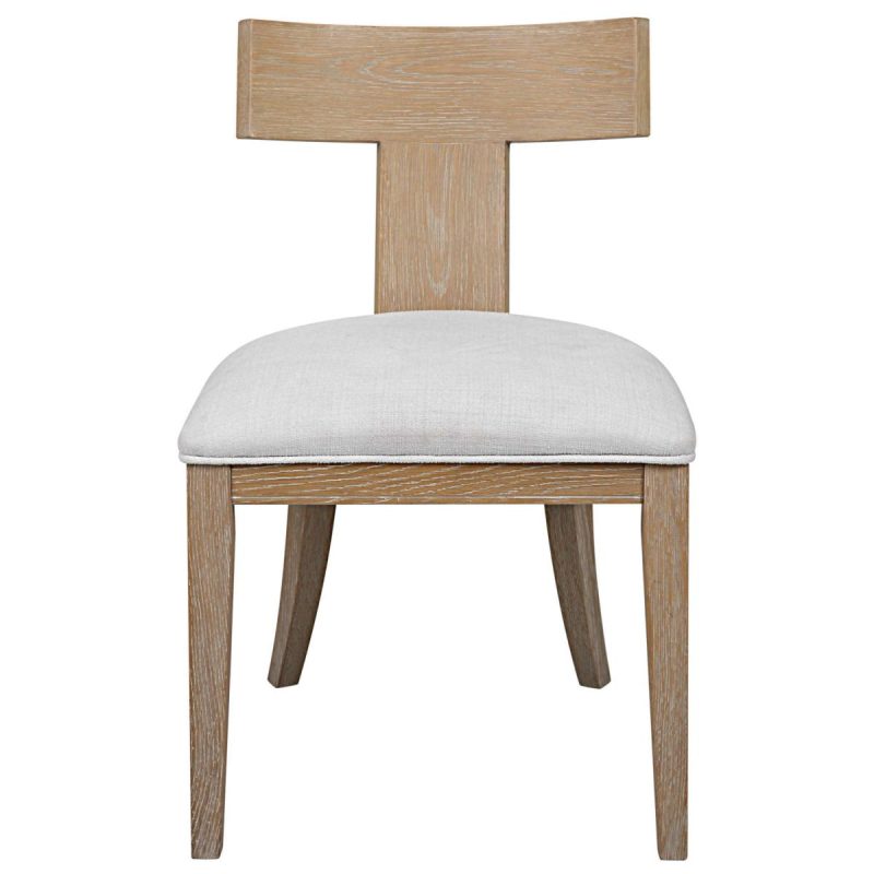 Chairs-Sofas |  Idris Armless Chair, Natural