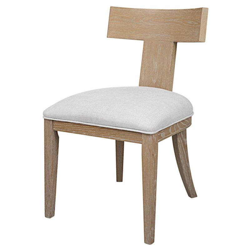 Chairs-Sofas |  Idris Armless Chair, Natural