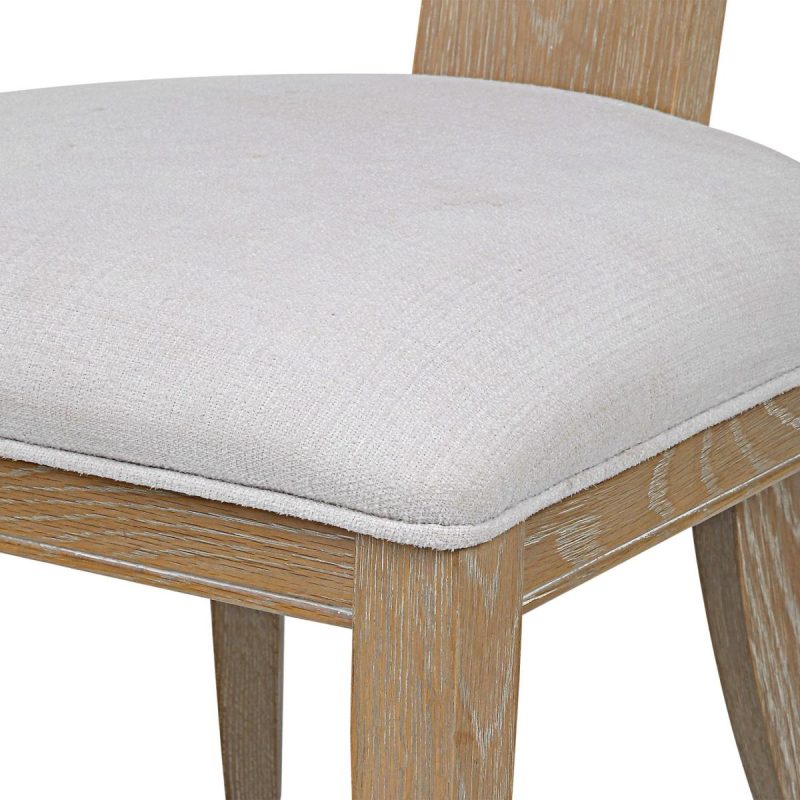 Chairs-Sofas |  Idris Armless Chair, Natural