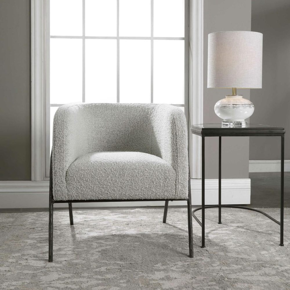 Chairs-Sofas |  Jacobsen Accent Chair, Gray