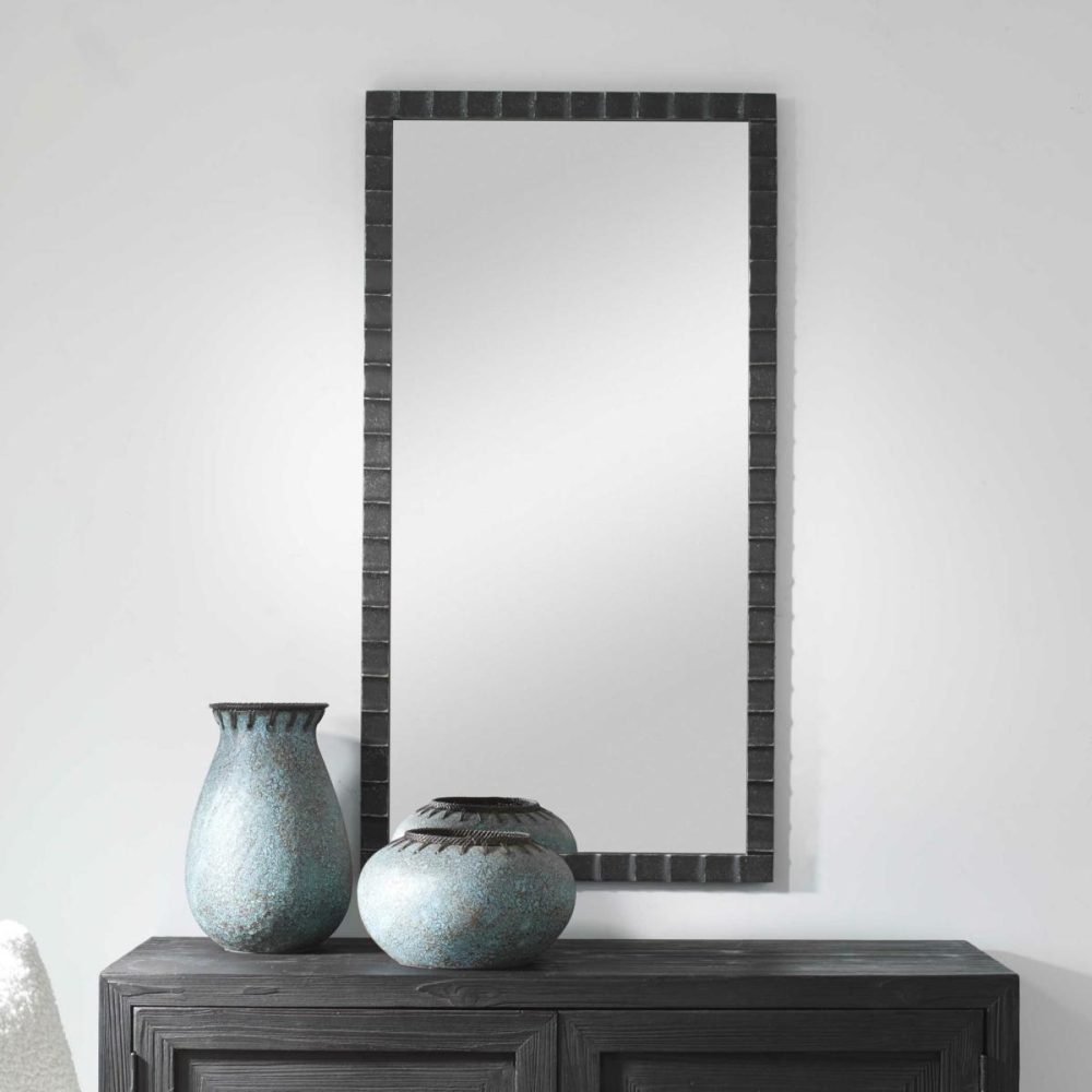 Rectangular |  Dandridge Mirror, Black