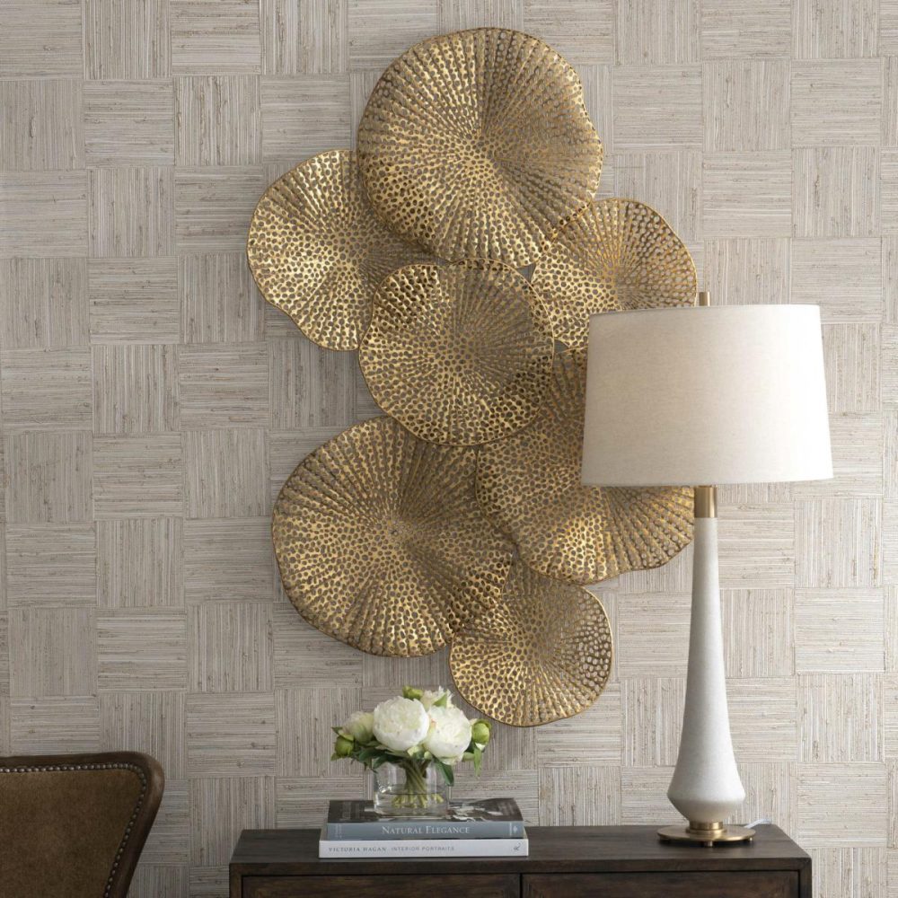 Metal Wall Decor |  Ripley Metal Wall Art, Gold