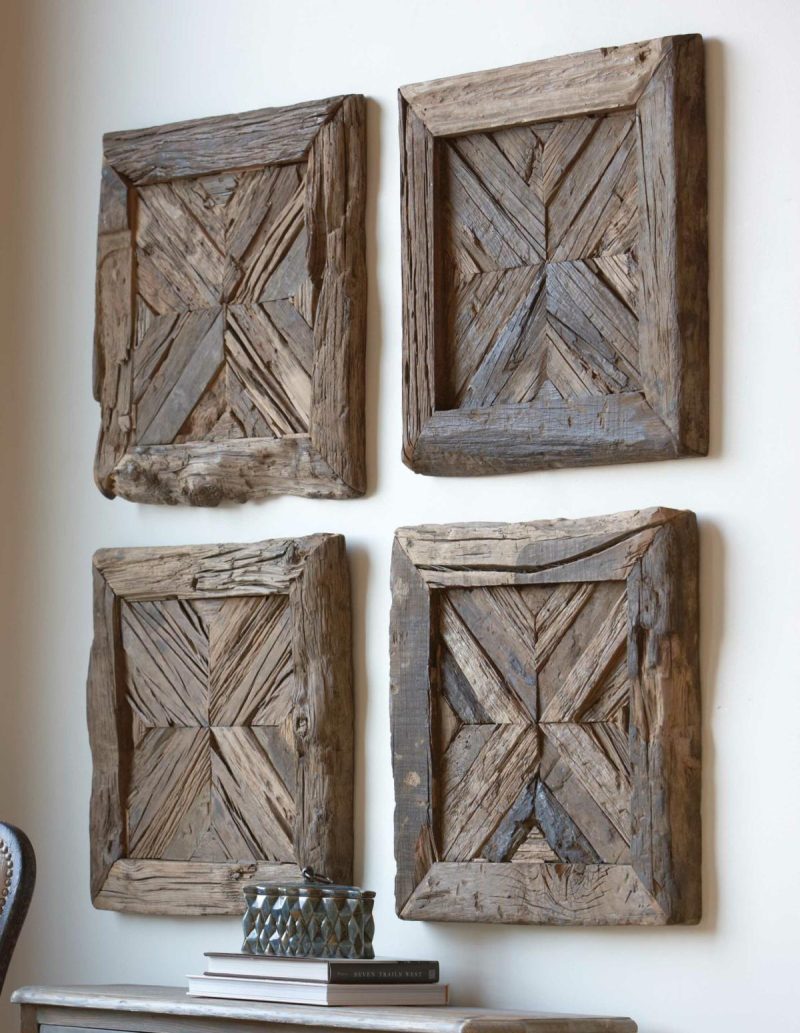 Wood Wall Decor |  Rennick Wood Wall Square