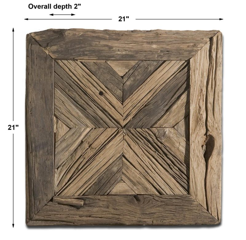 Wood Wall Decor |  Rennick Wood Wall Square